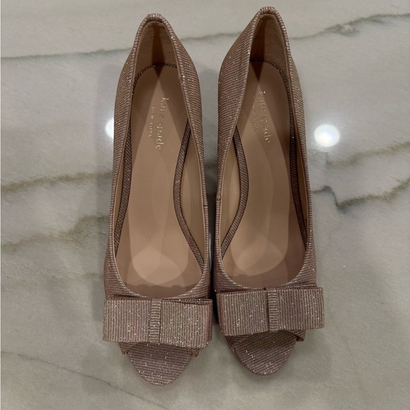 Kate Spade Cecilia Pumps Size 9 Peep-Toe Heels - Picture 2 of 13